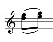 F. カルり「ギターのための完全な教則本Op.27」36ページ例3-3